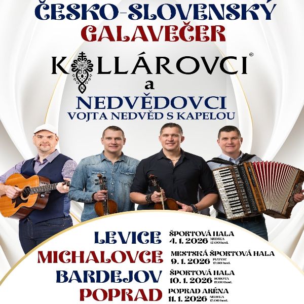 ČESKO-SLOVENSKÝ GALAVEČER Kollárovci a Nedvědovci