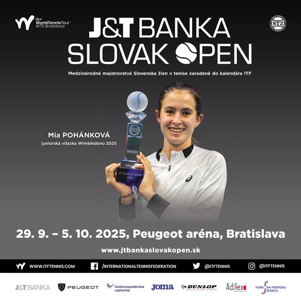 J&T Banka Slovak Open 2025. Medzinárodné majstrovstvá Slovenska v tenise žien