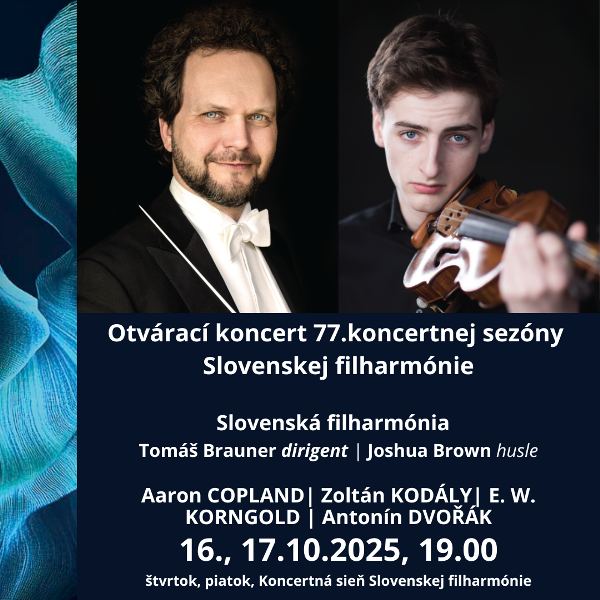 Otvárací koncert 77. koncertnej sezóny Slovenskej filharmónie