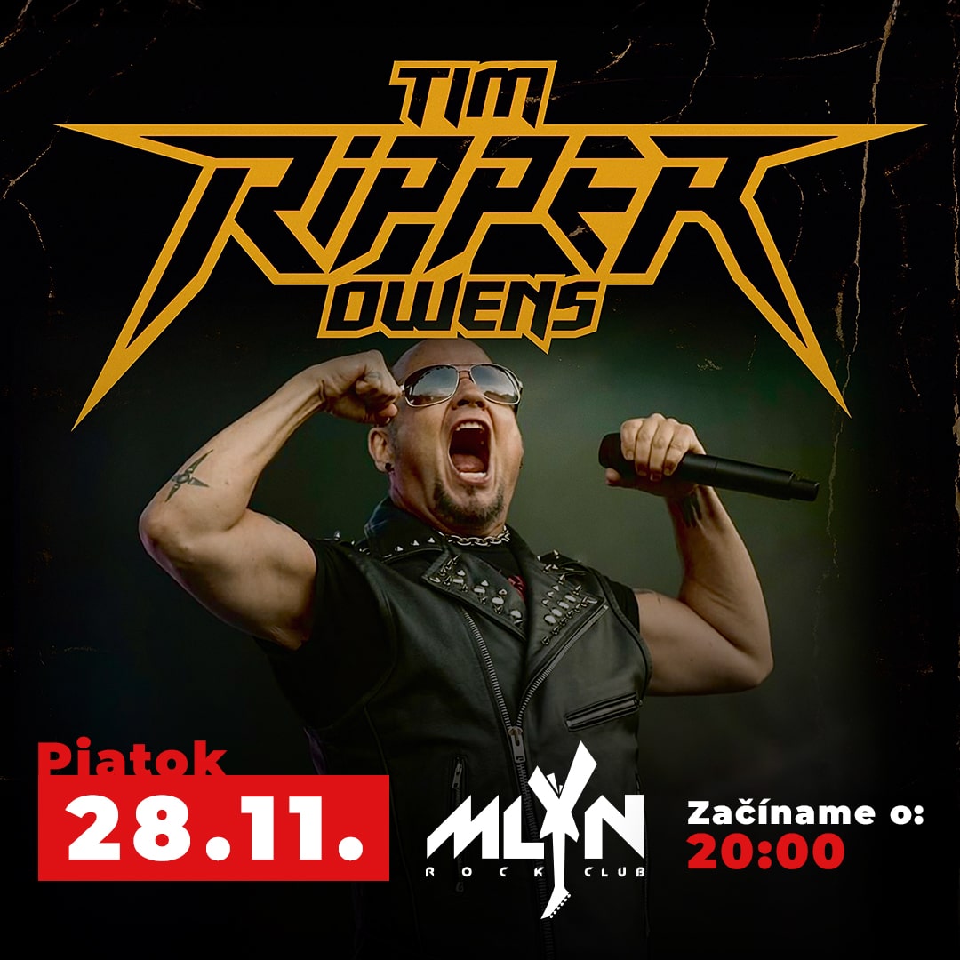 Tim Ripper Owens (KK´s Priest, Judas Priest) v RC MLYN Vrútky