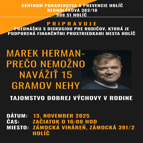 Marek Herman- Prečo nemožno navážiť 15 gramov nehy