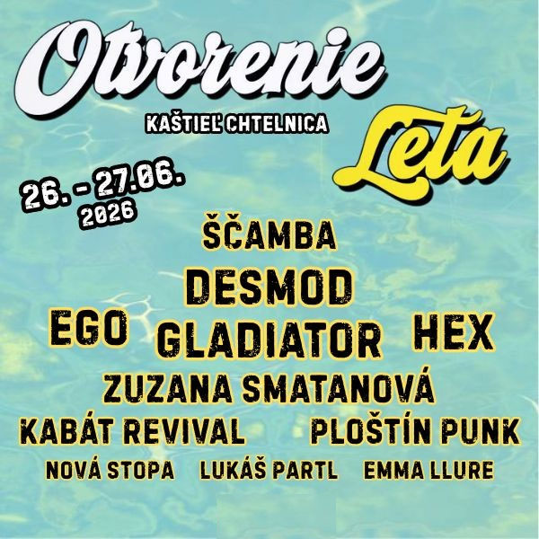 Otvorenie leta v Chtelnici 2026