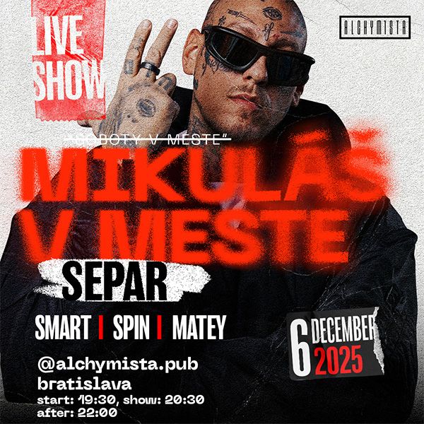 MIKULÁŠ V MESTE – SEPAR SHOW by STREDY V MESTE