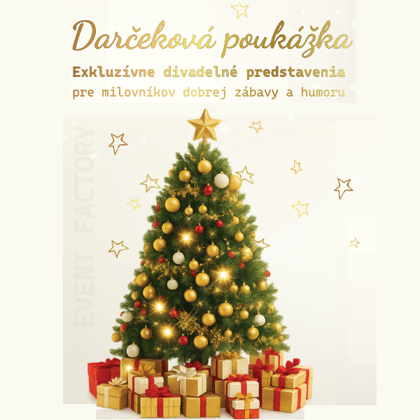 Darčeková poukážka Event Factory