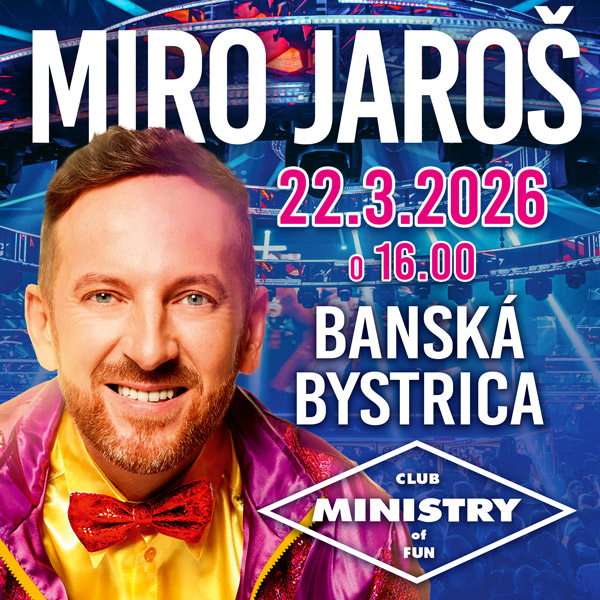 MIRO JAROŠ -  RODINNÁ DISKO SHOW v Ministry of Fun
