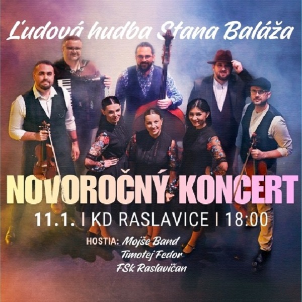 Ľudová hudba Stana Baláža ... Novoročný koncert