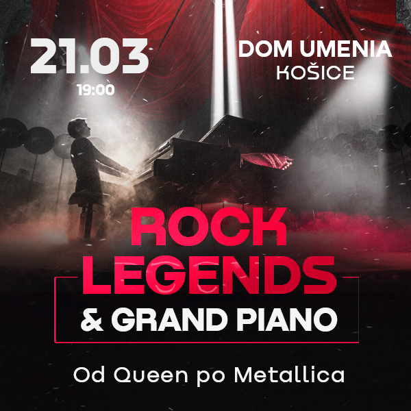 ROCK LEGENDS & GRAND PIANO: From Queen to Metallica