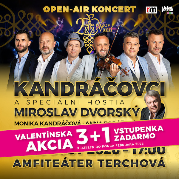 20 rokov s Vami Open Air Terchova 2026