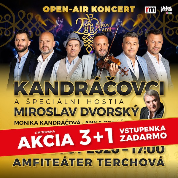20 rokov s Vami Open Air Terchova 2026