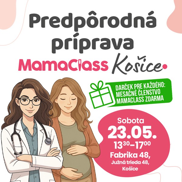 Predpôrodná príprava s Mamaclass Košice