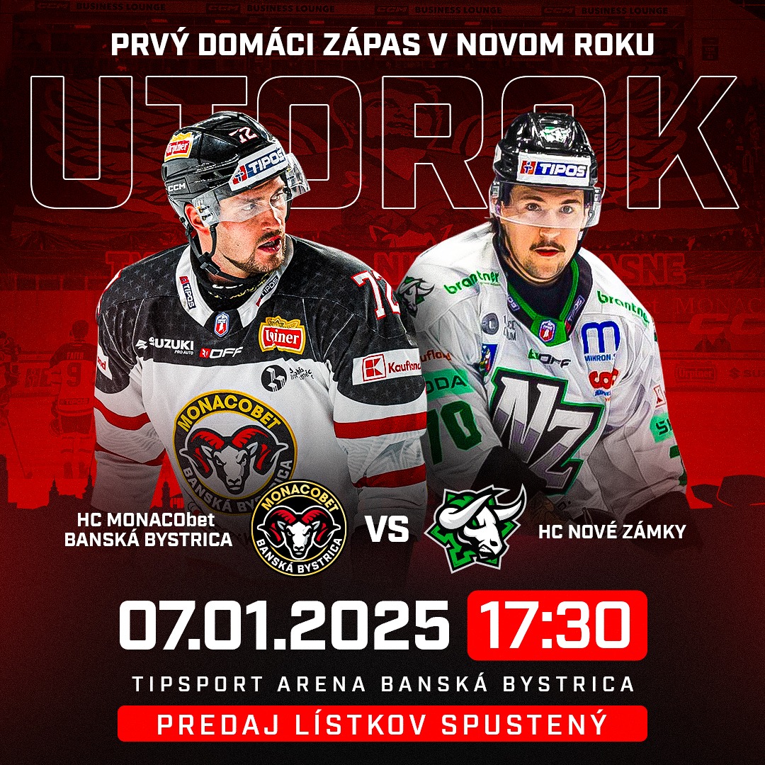 HC MONACObet Banská Bystrica vs HC Nové Zámky