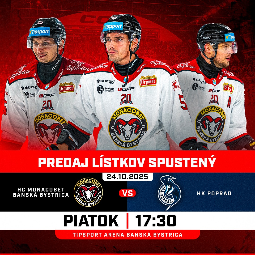 HC MONACObet Banská Bystrica vs HK Poprad
