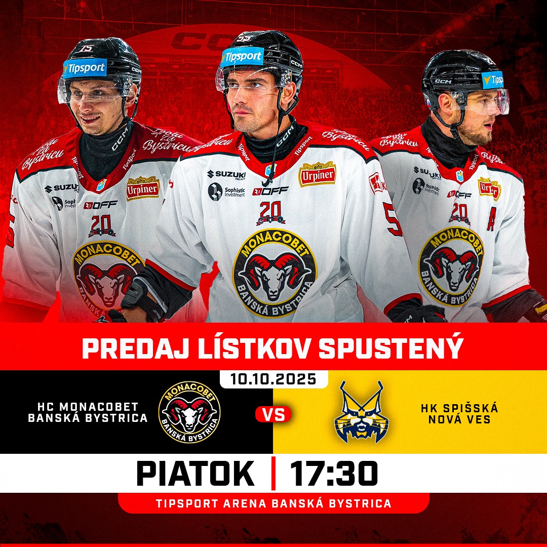 HC MONACObet Banská Bystrica vs HK Spišská Nová Ves