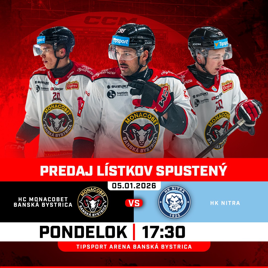 HC MONACObet Banská Bystrica vs HK Nitra