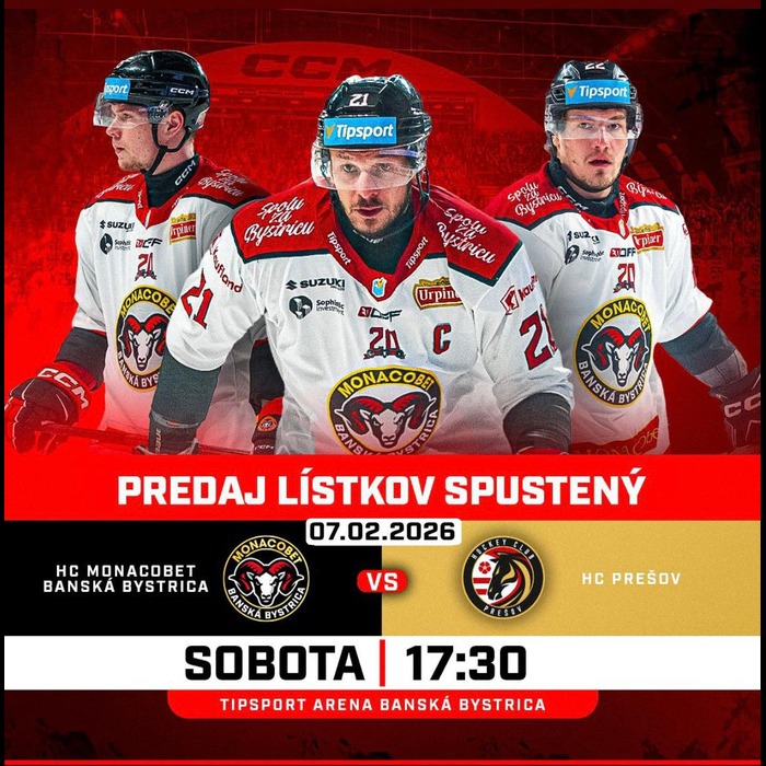 HC MONACObet Banská Bystrica vs HC Prešov