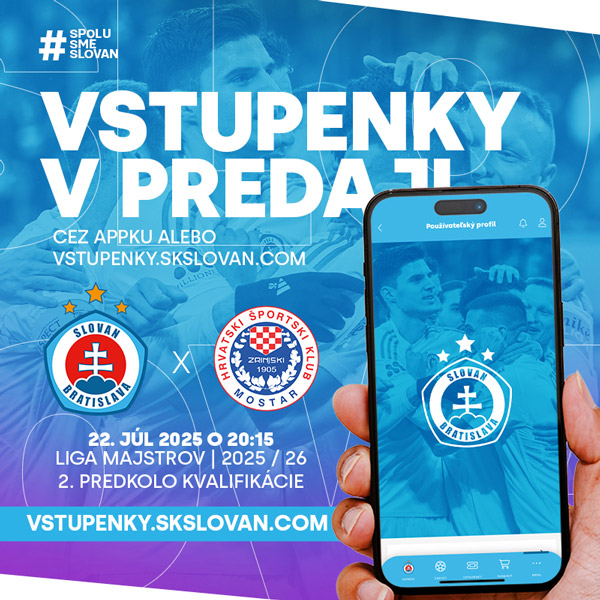 ŠK SLOVAN BRATISLAVA vs HŠK ZRINJSKI MOSTAR