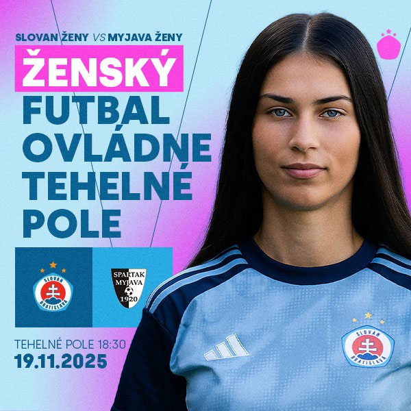 ŠK SLOVAN BRATISLAVA vs SPARTAK MYJAVA - ženy