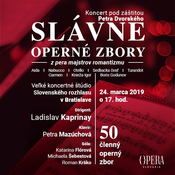 Slávne operné zbory majstrov romantizmu