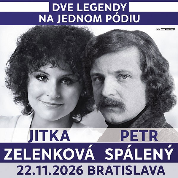 Dve Legendy na jednom pódiu: Jitka Zelenková a Petr Spálený