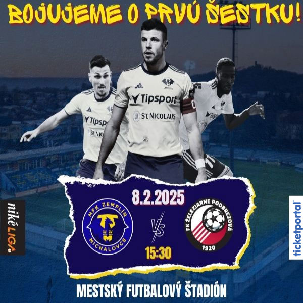 MFK Zemplín Michalovce - FK Ž. Podbrezová