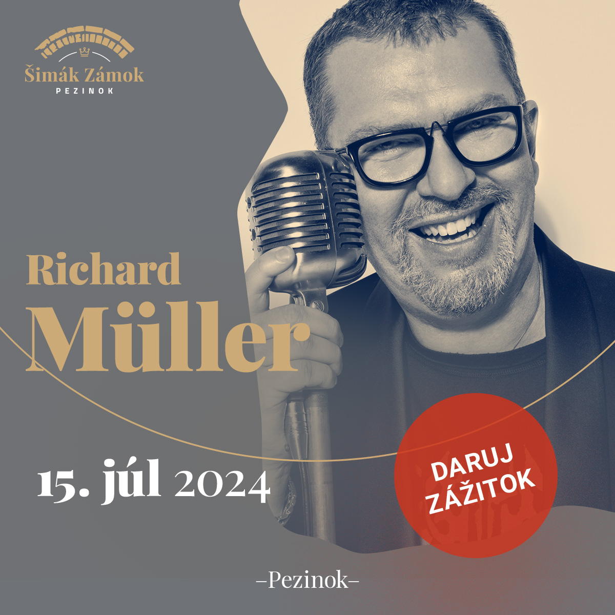 RICHARD MÜLLER na zámku