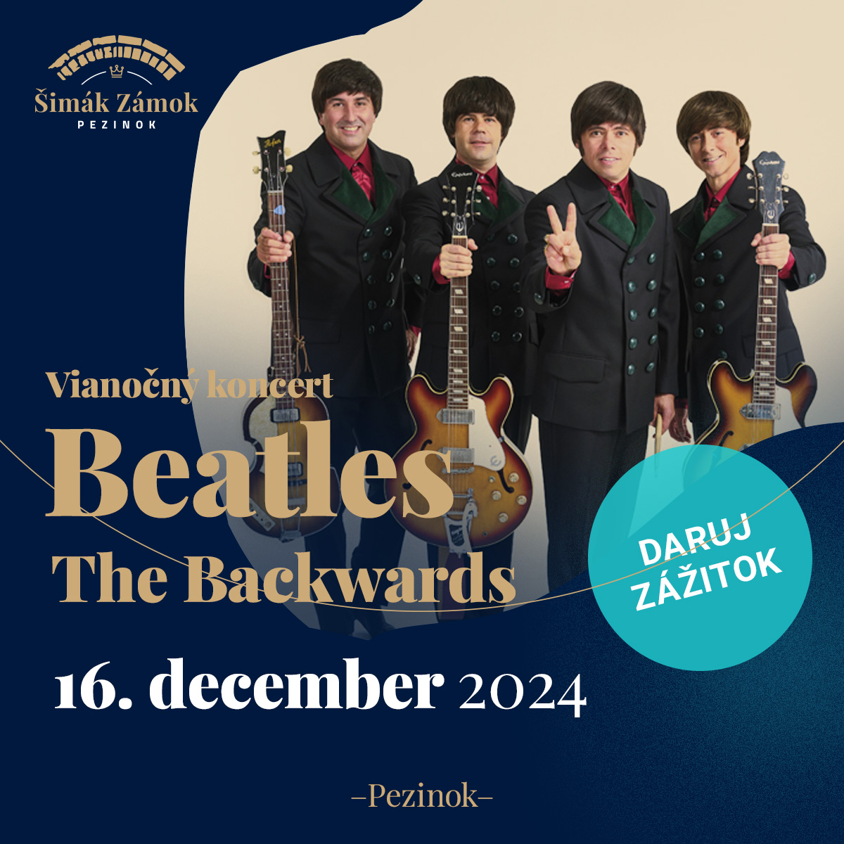 The Backwards – Beatles na zámku / Vianočný koncert