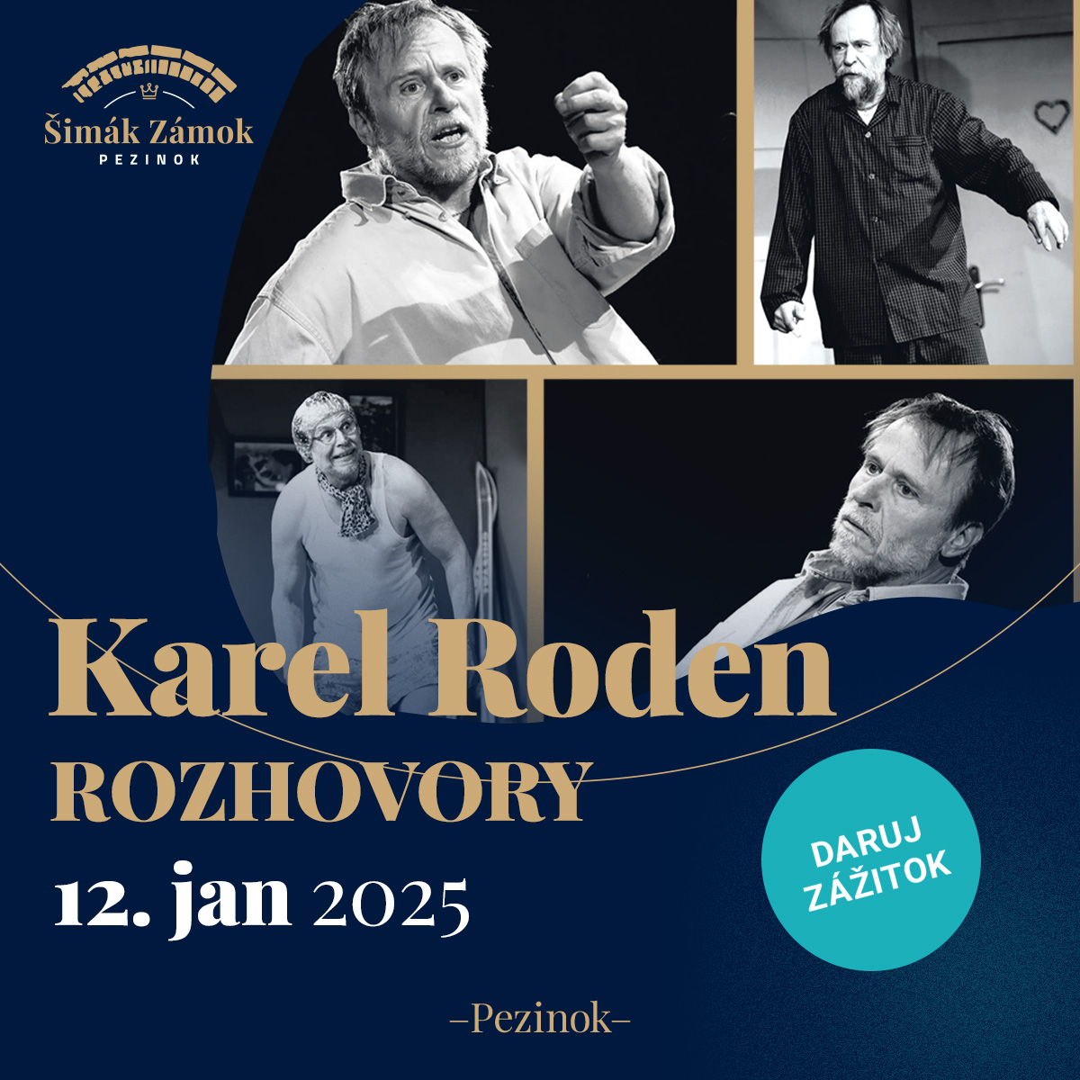 Rozhovory - Karel Roden talkshow na zámku