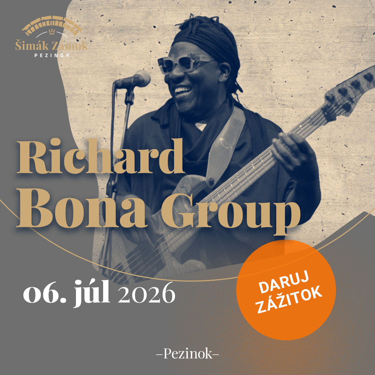 Richard Bona Group Grammy winning musician! na zámku
