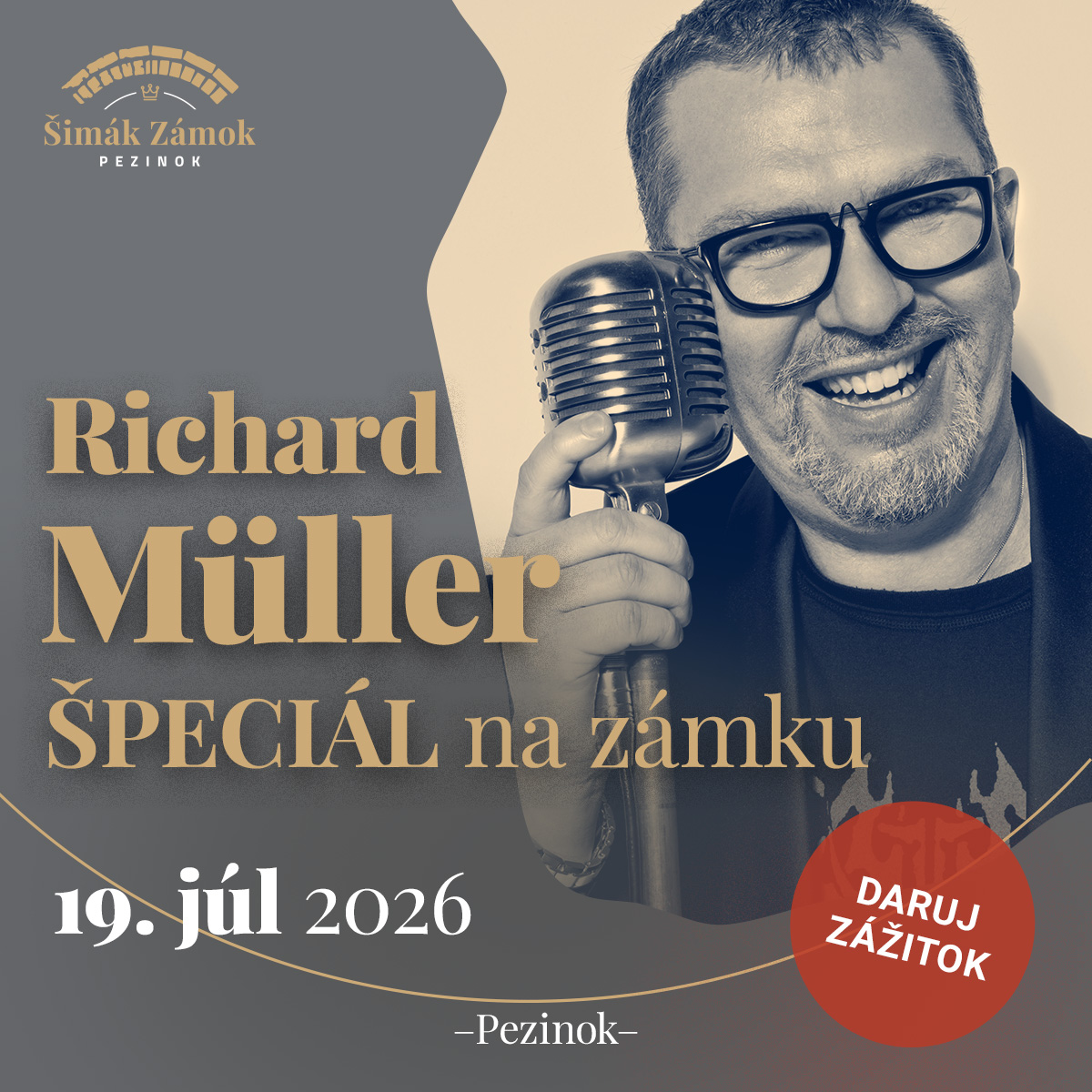 RICHARD MÜLLER & BANKET - 40 rokov na scéne na zámku