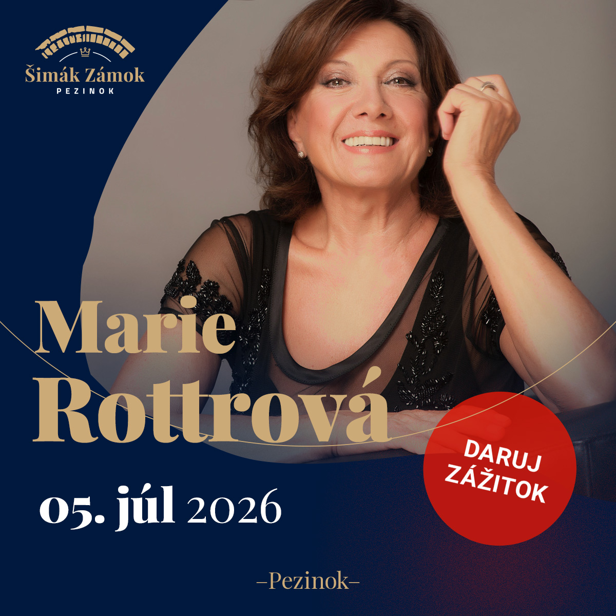 Marie Rottrová Galakoncert na zámku