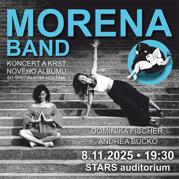MORENA BAND koncert a krst nového albumu