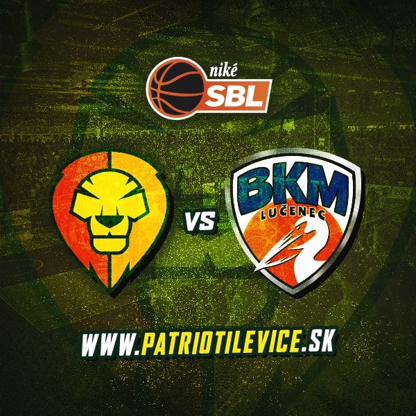 Niké SBL: Patrioti Levice - BKM Lučenec