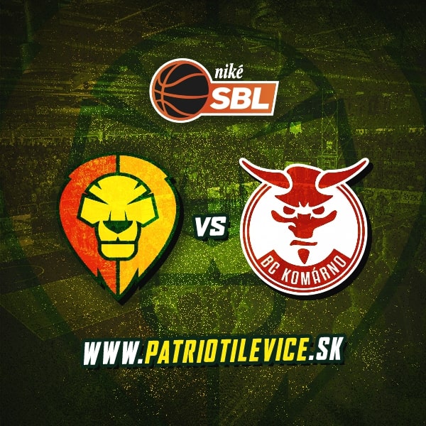 Niké SBL: Patrioti Levice - BC Komárno