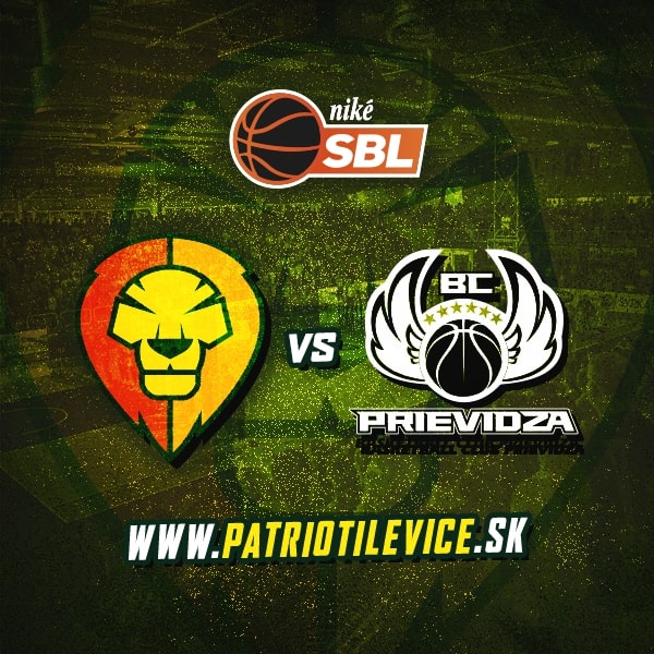 Niké SBL: Patrioti Levice - BC Prievidza
