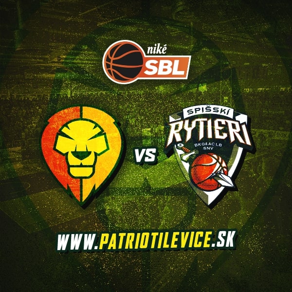 Niké SBL: Patrioti Levice - Spišskí Rytieri