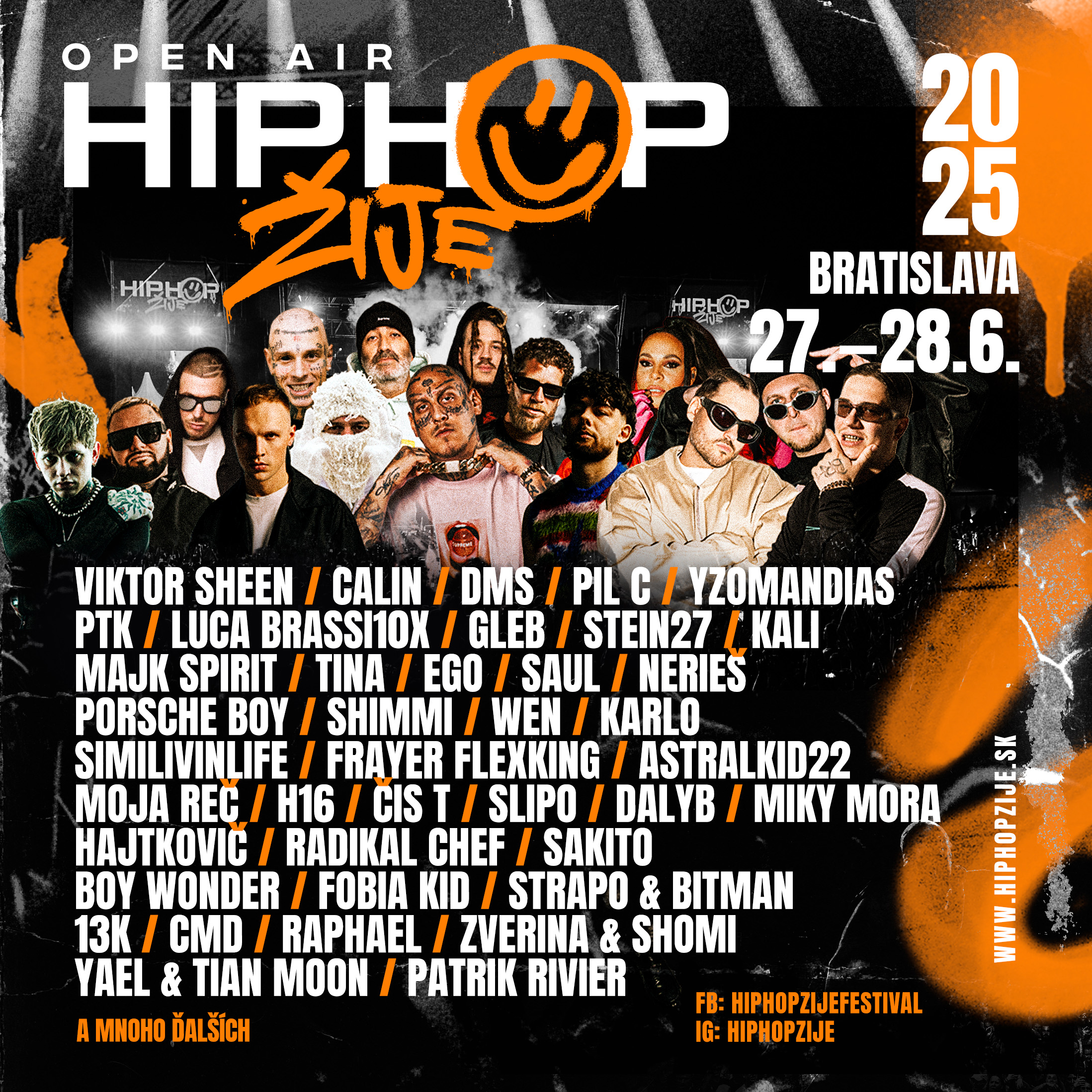 Hip Hop Žije 2025