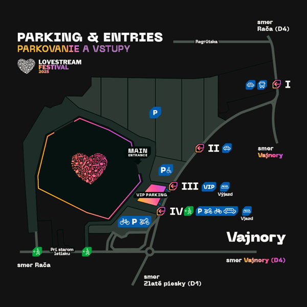 LOVESTREAM Festival 2025 - Parking