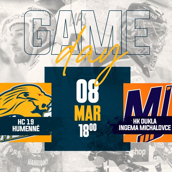 HC 19 Humenné - HK Dukla Ingema Michalovce