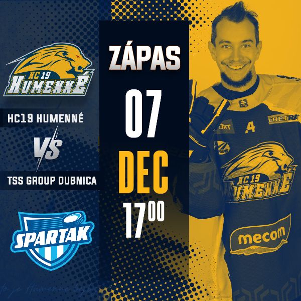 HC 19 Humenné vs TSS GROUP Dubnica