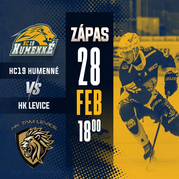 HC 19 Humenné vs HK Levice