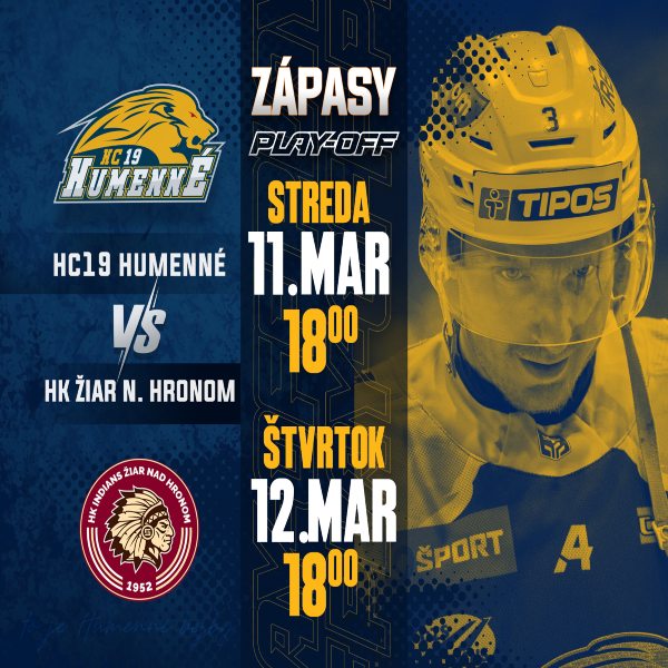 HC 19 Humenné vs HK Žiar nad Hronom