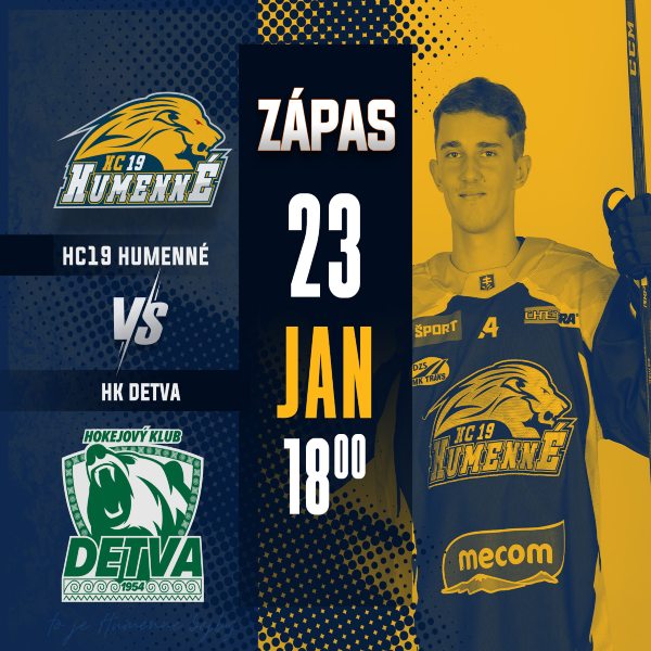 HC 19 Humenné vs HK Detva