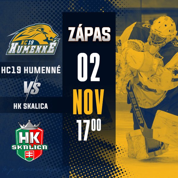 HC 19 Humenné vs HK Skalica