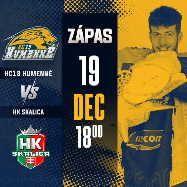 HC 19 Humenné vs HK Skalica