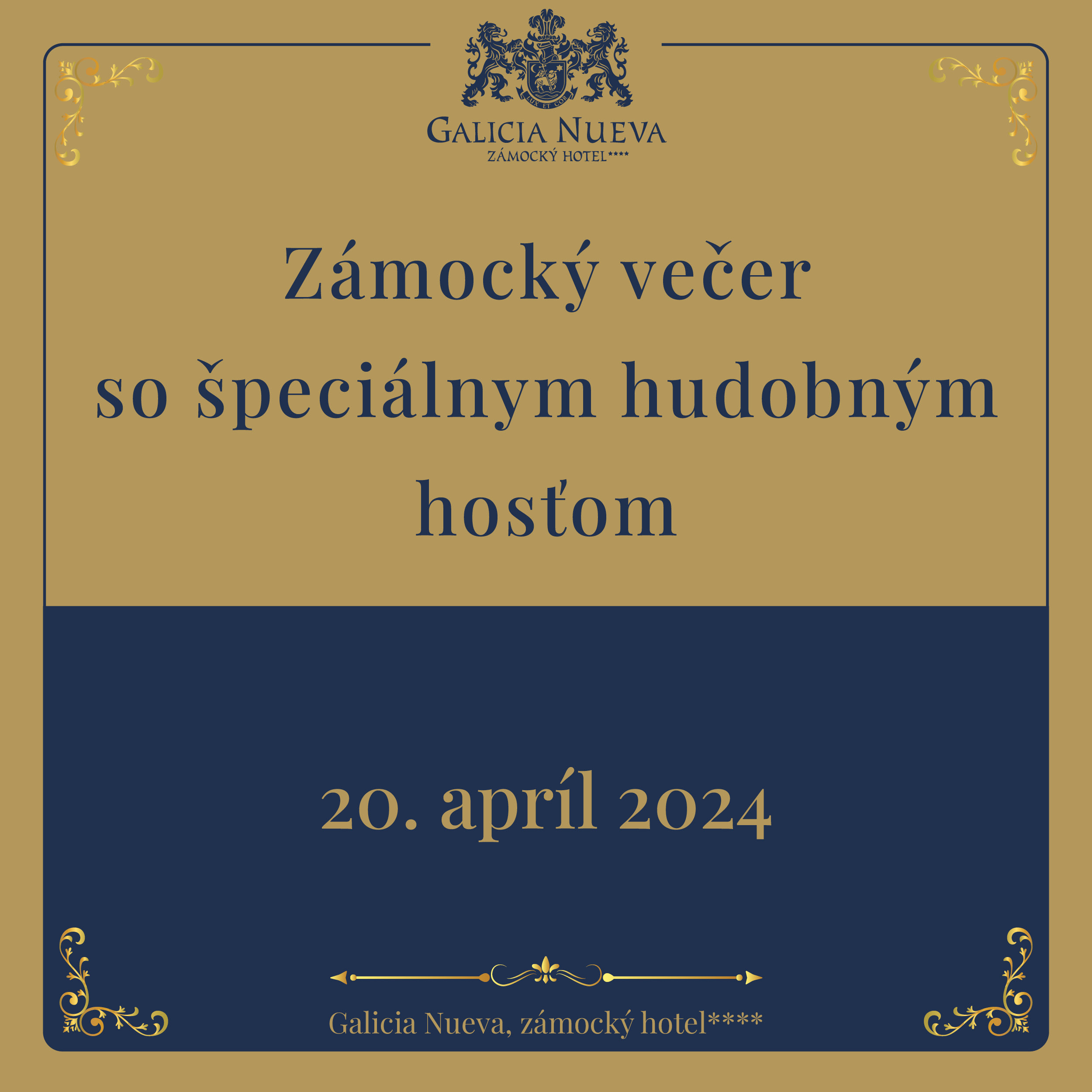 Galavečer so špeciálnym hosťom