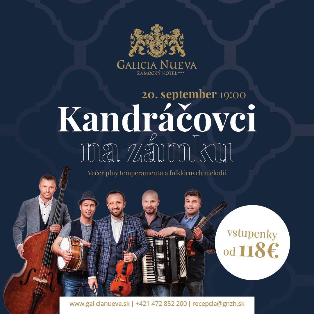 Kandráčovci na zámku.