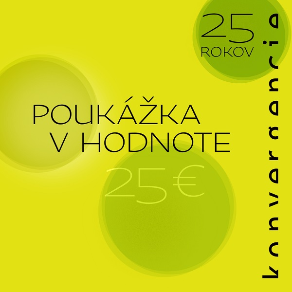 KONVERGENCIE – darčeková poukážka