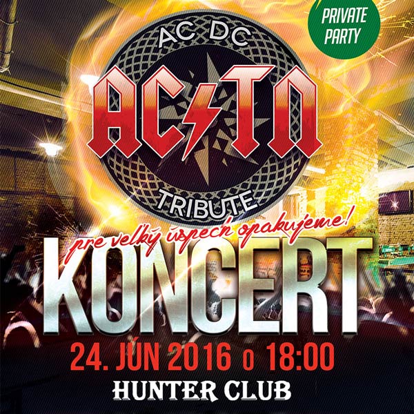 AC/DC REVIVAL - AC/TN v Bratislave