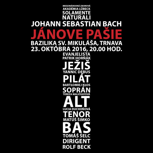 Johann Sebastian Bach - Jánove pašie BWV245
