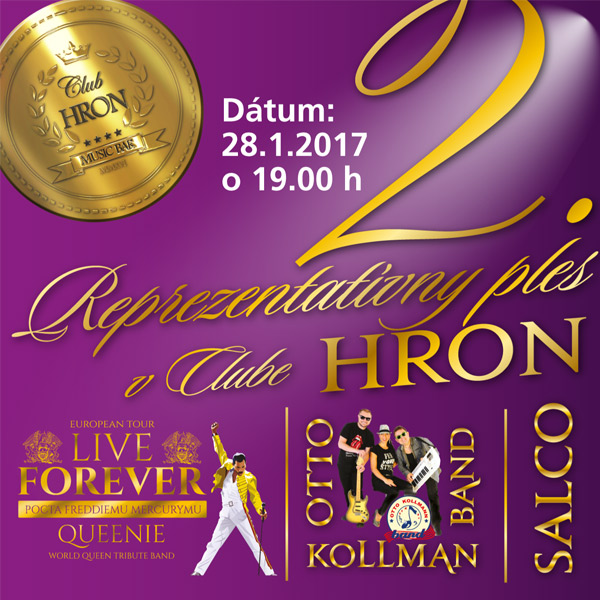 2. reprezentatívny ples v clube HRON